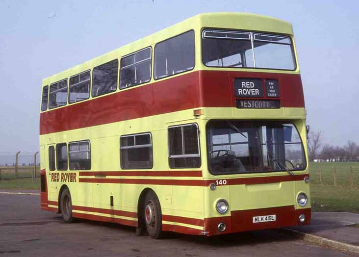 Red Rover Daimler Fleetline Park Royal 140